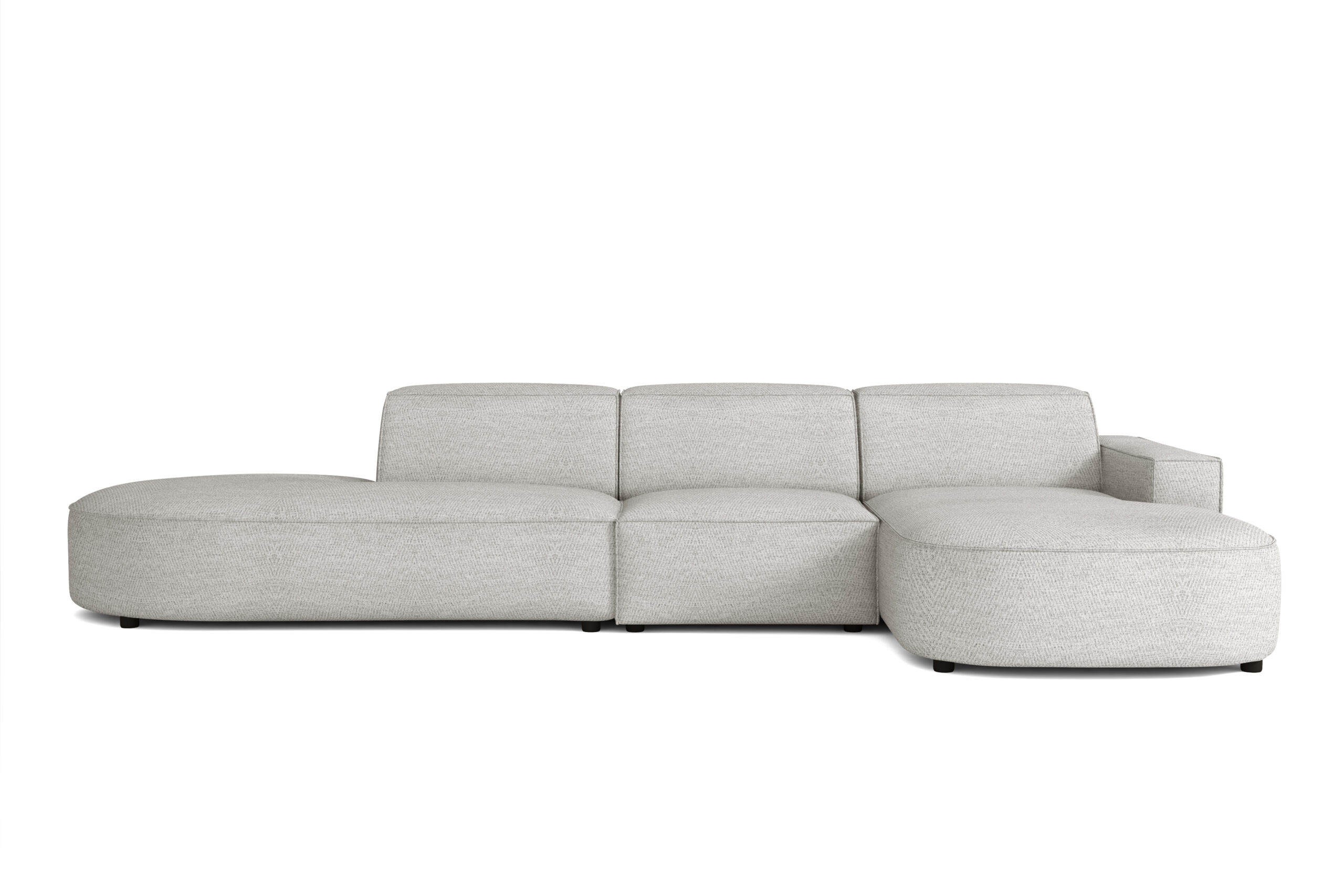 Narożnik modułowy w kształcie L CALIFORNIA, tkanina Cruse/Luna, 4 kolory - obrazek 3