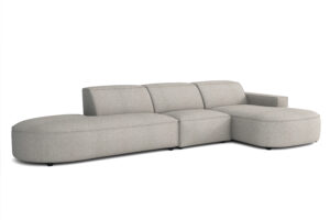 Narożnik modułowy w kształcie L CALIFORNIA, tkanina Cruse/Luna, 4 kolory