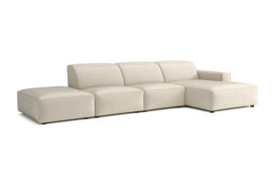 Narożnik modułowy w kształcie L CALIFORNIA, tkanina Matt Velvet, 3 kolory