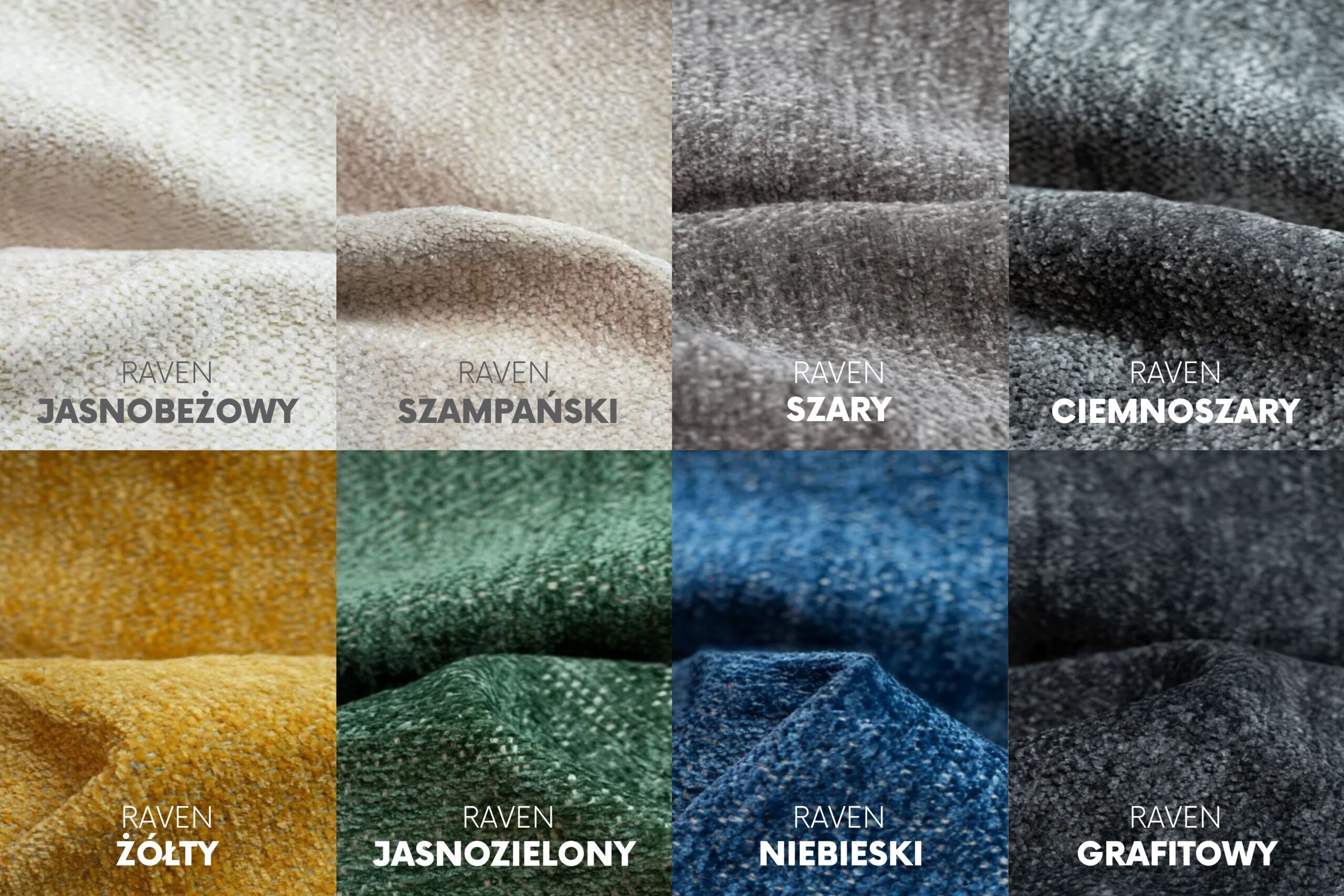 Sofa w ksztacie L maxi BOHOO narożnik, tkanina Raven, wiele kolorów - obrazek 12