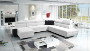 Duży wielofunkcyjny Narożnik Morena X, szeroka gama kolorystyczna