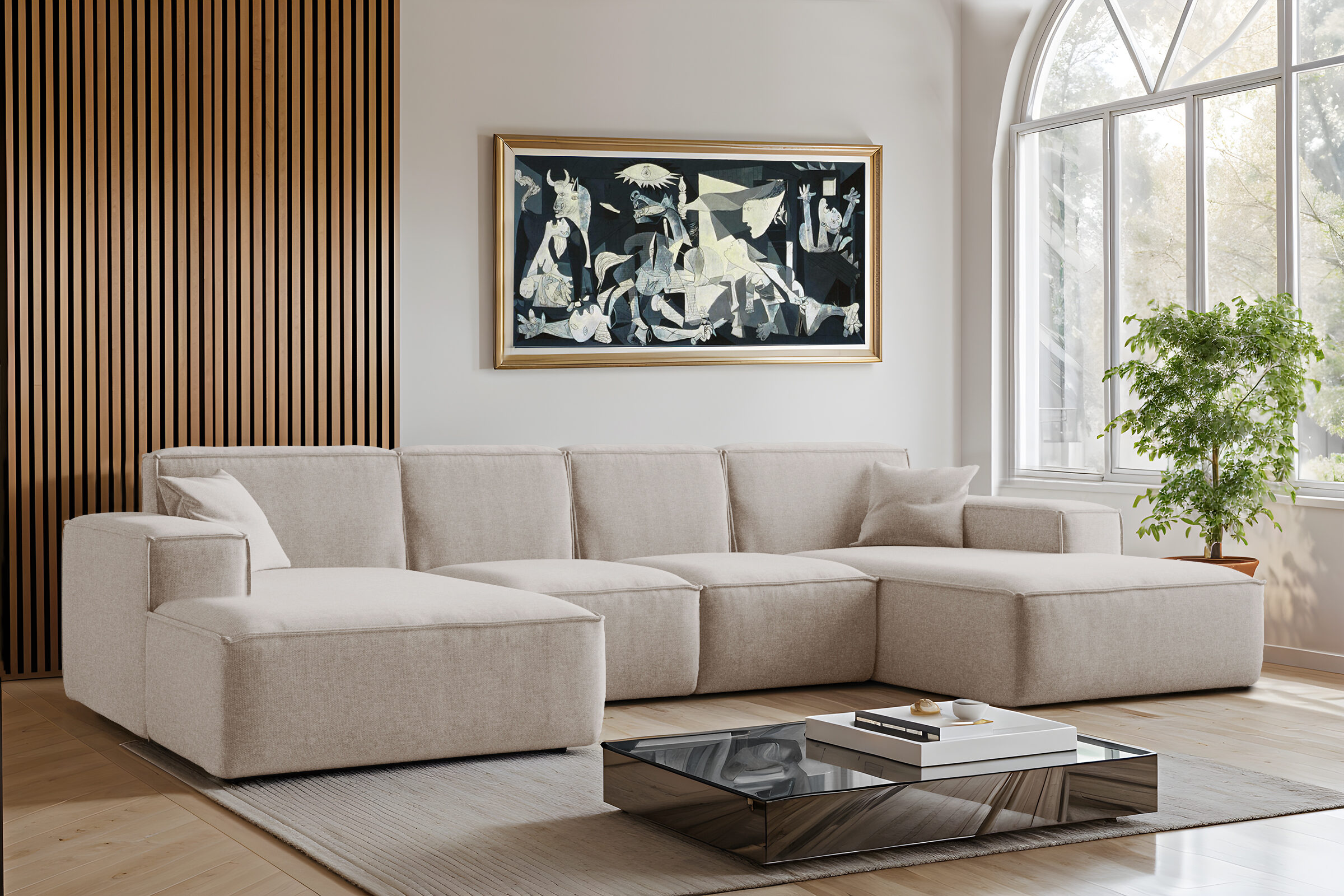 Narożnik w kształcie litery U Siena