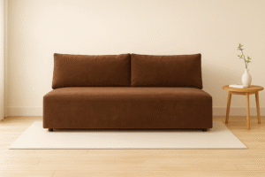 Sofa DUO z funkcją spania i przechowywania tkanina welur Salvador