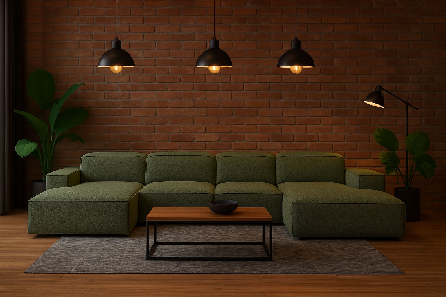 Narożnik Cursal w kształcie litery U – duża, modułowa sofa wykonana z wysokiej jakości tkaniny Artico - obrazek 4