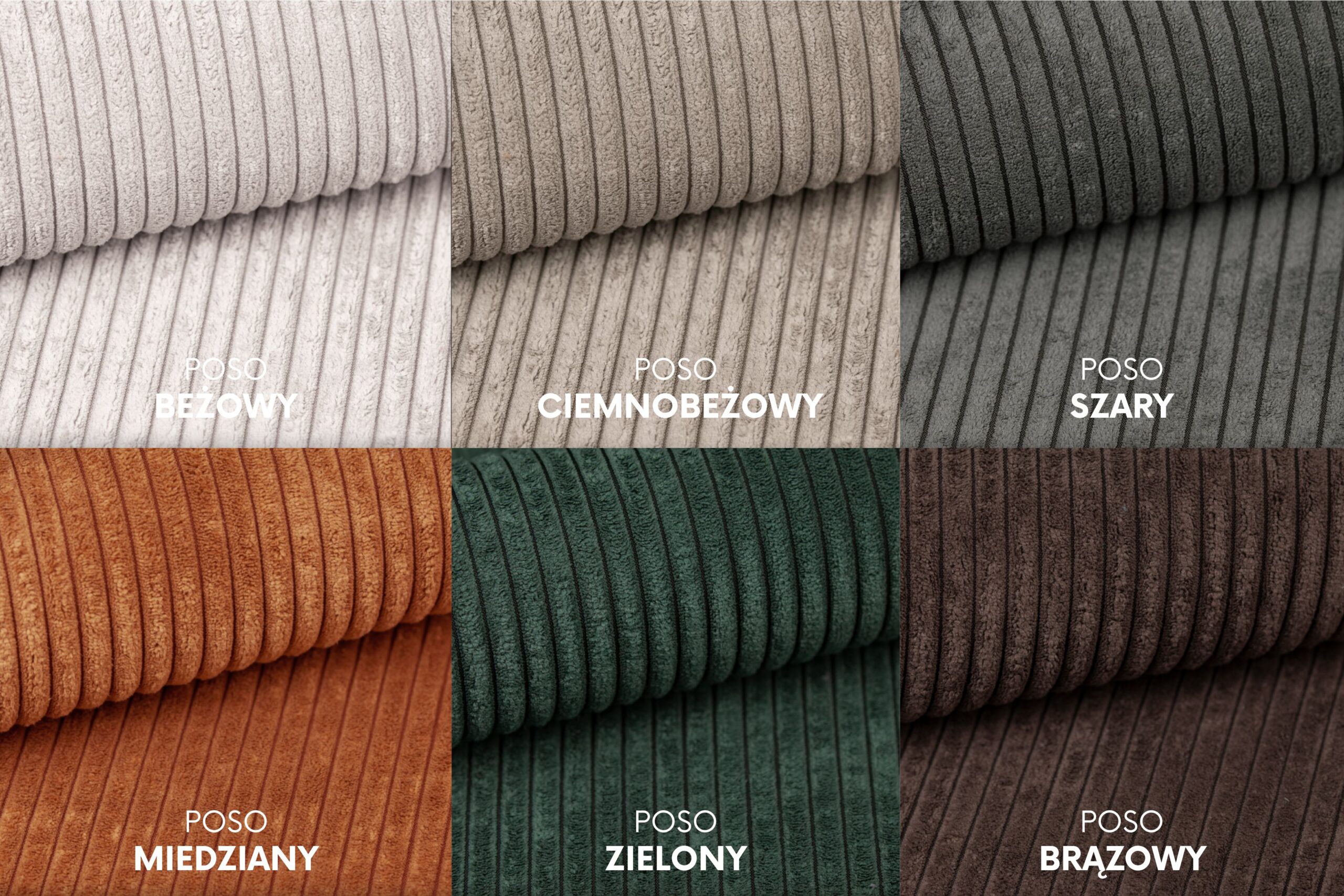 Narożnik Cursal w kształcie litery U – duża, modułowa sofa wykonana z wysokiej jakości tkaniny Poso - obrazek 8