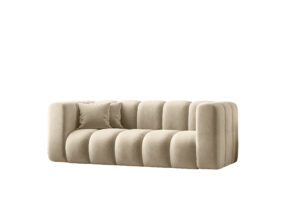 Kanapa, sofa dwuosobowa Grand Modułowa tkanina Salvador, Jasnobeżowy - OUTLET